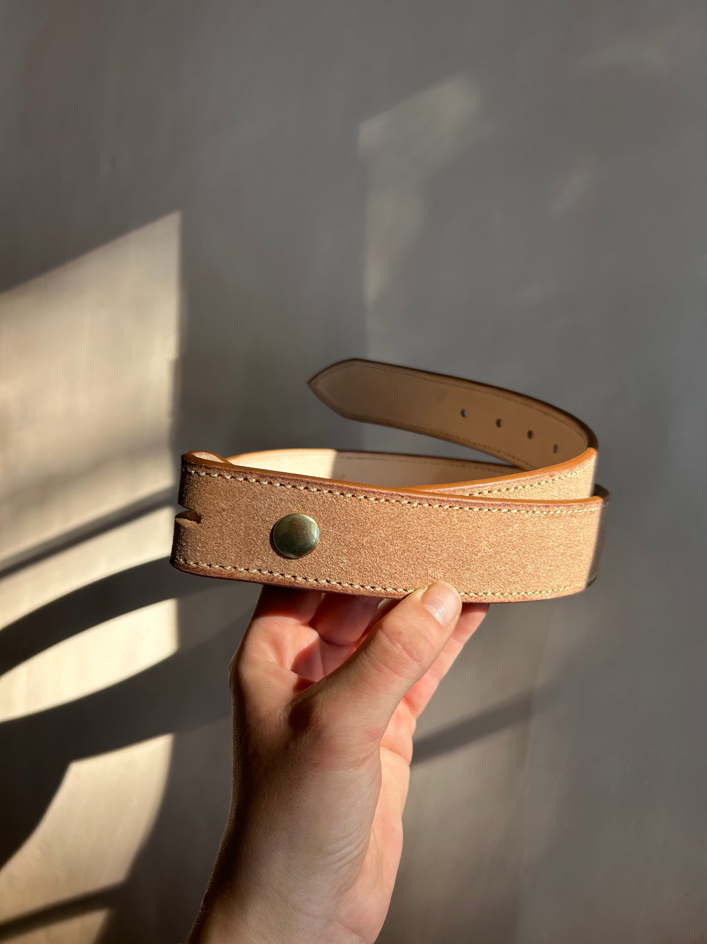 Rough-out custom belt