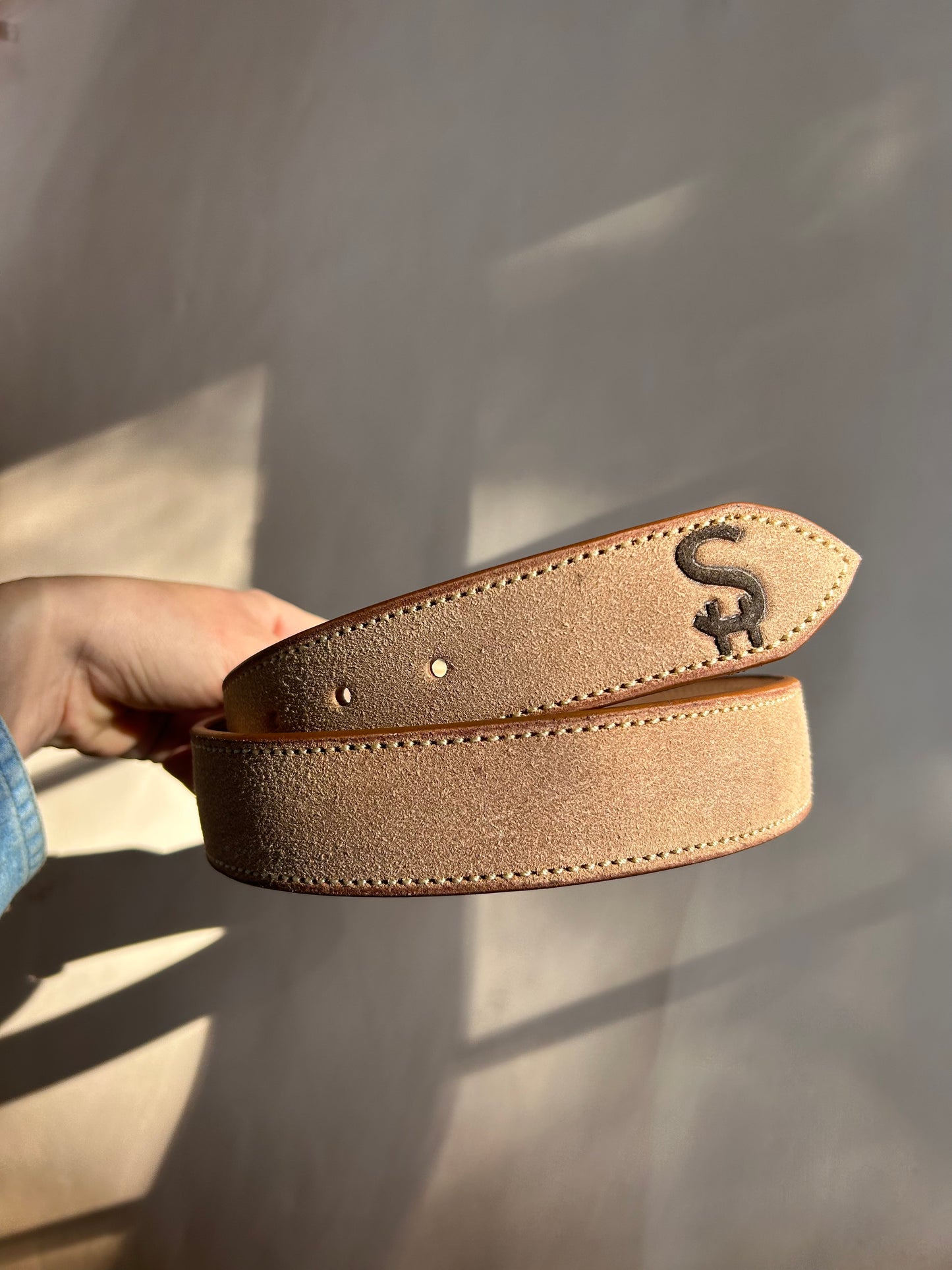 Rough-out custom belt