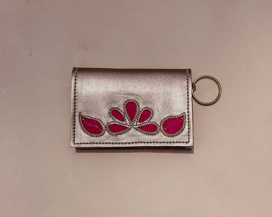 Berkshire wallet - Fuscia Inlay